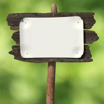 Old board Stock Illustration