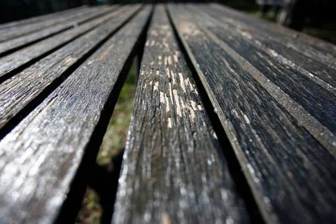 Old board from rustic table Foto stock
