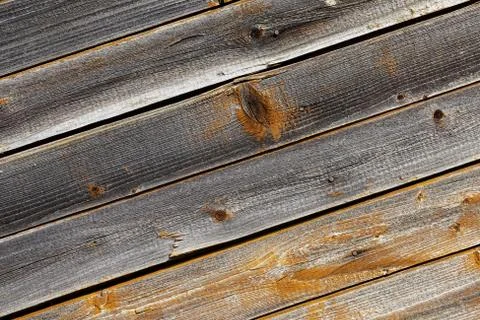 Old board souk pattern wooden gray weathered country background slanted lines Stock Photos