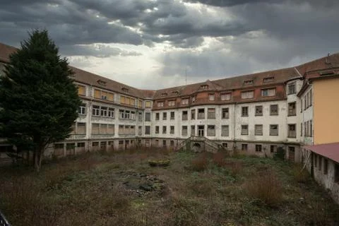 Old boarding school view 2 Foto stock