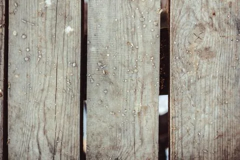 Old boards with slots Stock Photos