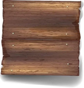 Old boards. Vector illustration 库存插图