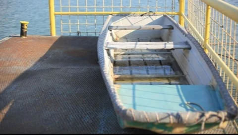 Old boat Stock Footage 7761004