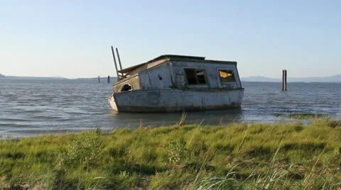 Old Boat Stock Footage 10788664