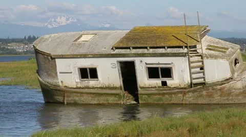 Old Boat Stock Footage 10788665