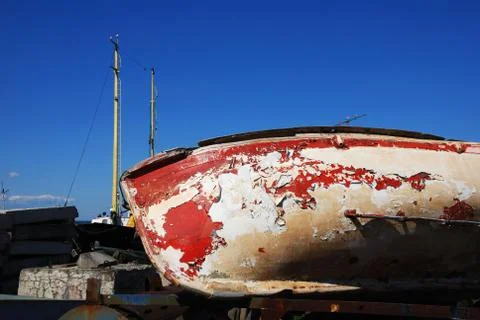 Old boat Stock Photos