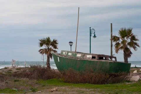 Old boat Stock Photos