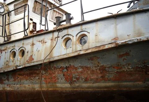 Old boat Stock Photos