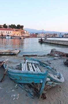 Old boat. Stock Photos