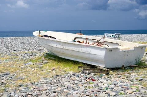 Old boat Stock Photos