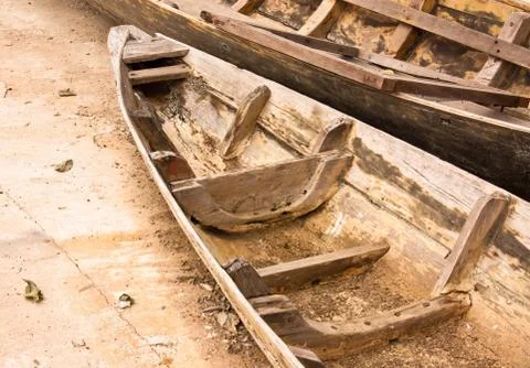 Old boat. Stock Photos