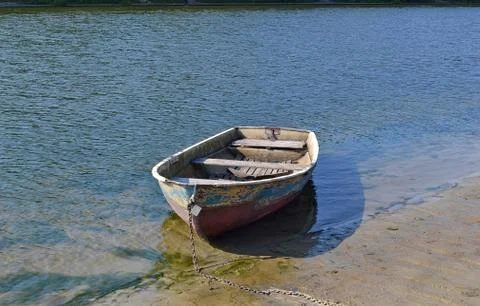 The old boat. 写真素材