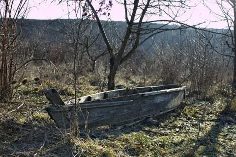 Old boat Foto stock