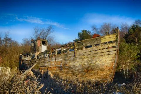 Old boat Stock Photos
