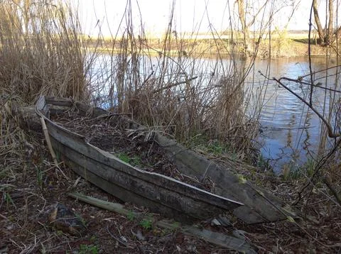 Old boat Foto stock