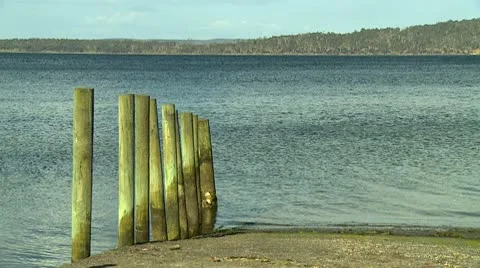 Old Boat Ramp Stockbeeldmateriaal 10565037