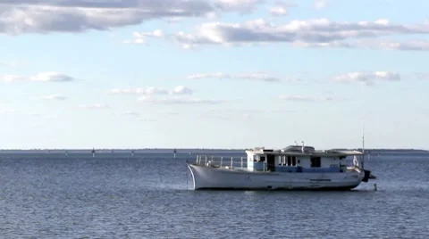 Old Boat Zoom Stock Footage 8655378