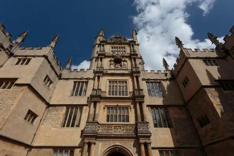 Old Bodleian Library Stock Photos