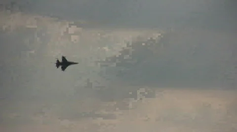 Old bomber Stock Footage 300077