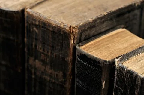 Old book close-up. 스톡 사진