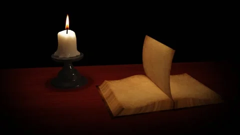 Old book flipping pages Stock-Footage 133528992