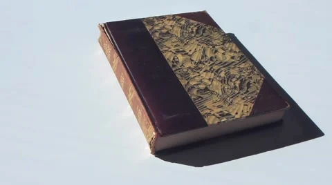 Old book Video stock 53774798