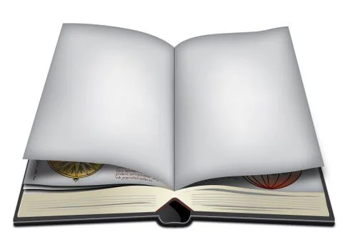 Old book Stock Illustration