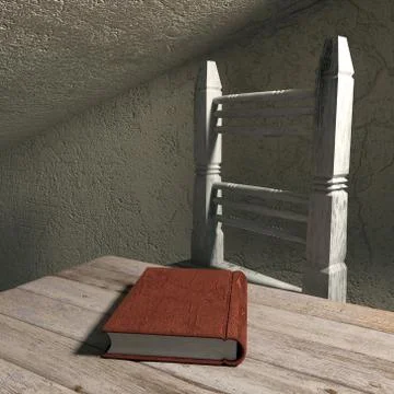 Old book Stock Illustration