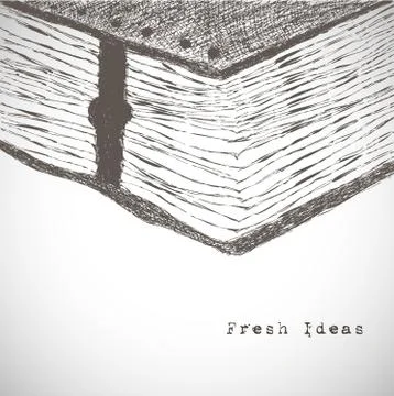 Old book Stock Illustration