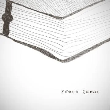 Old book Stock Illustration