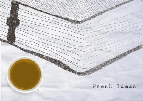 Old book Stock Illustration