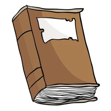 Old book Stock Illustration