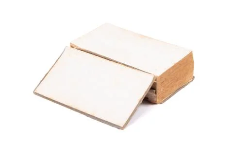 Old book isolated Stock Photos