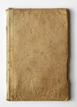 Old book, notebook on white background. Stock Photos