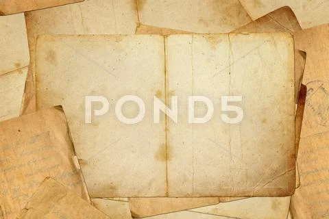 Old book pages Stock Illustration