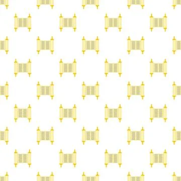 Old book rolled papyrus pattern seamless vector 스톡 일러스트