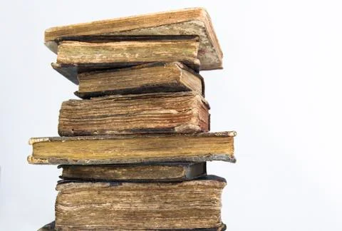Old Book stack Stock-Fotos