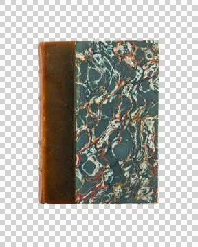 Old book on white background Stock Photos