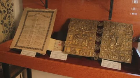 Old books 0006 Stock Footage 12631003