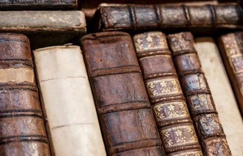 Old books background Stock Photos