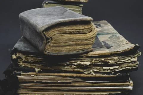 Old books background Stock Photos