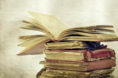 Old books Stock Photos