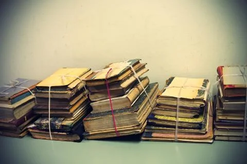 Old books Stock Photos