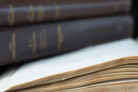 Old books Stock Photos