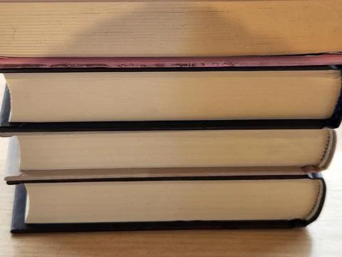 Old books. Stack of old books. Books on the table Stock Photos