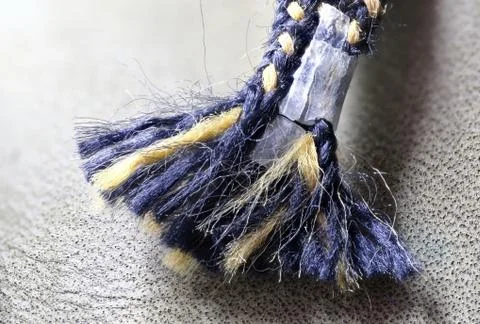 Old boot lace Stock Photos
