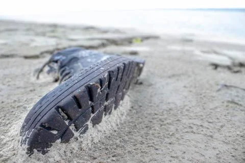Old boot. Stock Photos