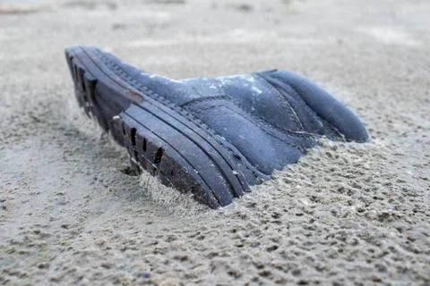 Old boot. Stock Photos