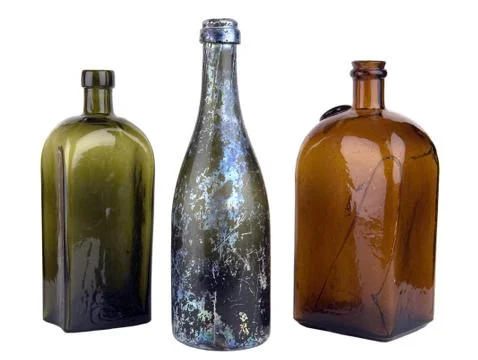 Old bottle Stock Photos