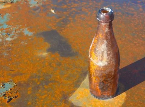 Old bottle Stock Photos